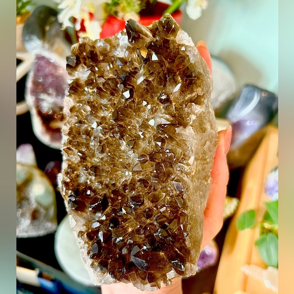 Smokey Quartz Cluster - Picture 5 of 10